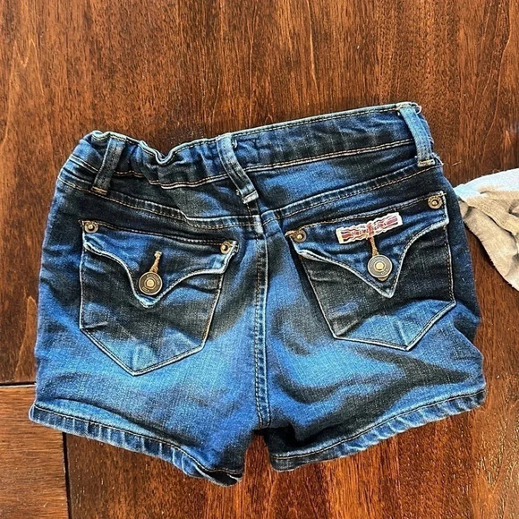 Girls 6  6x bundle Hudson mini Boden jean shorts, skort,‎ dress and romper - Picture 4 of 7